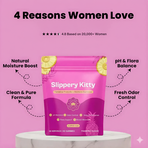 Slippery Kitty Feminine Probiotic Gummies