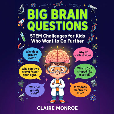 Big Brain Questions — STEM Challenges for Kids Who Want to Go Further E-Book