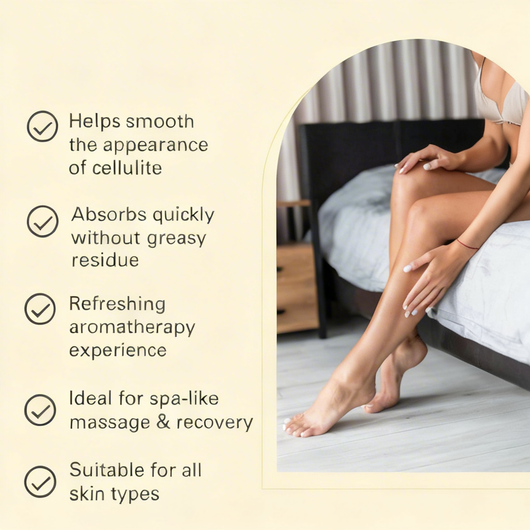 Anti Cellulite Oil and Lymphatic Drainage Oil