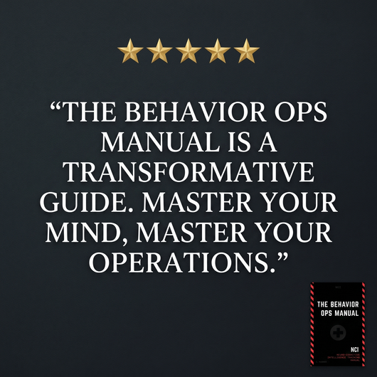 The Behavior Operations Manual: Neuro-Cognitive Intelligence -- Paperback