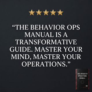 The Behavior Ops Manual: Neuro-Cognitive Intelligence -- Paperback