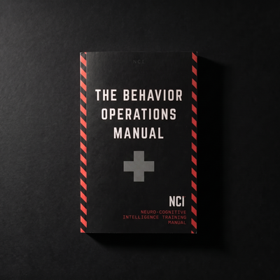The Behavior Ops Manual: Neuro-Cognitive Intelligence -- Paperback