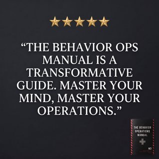 The Behavior Ops Manual: Neuro-Cognitive Intelligence -- Paperback