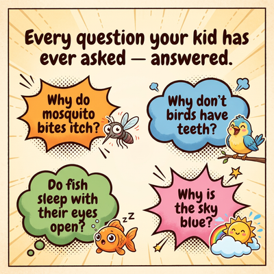 100,000 Whys — The Comic Encyclopedia Every Curious Kid Needs