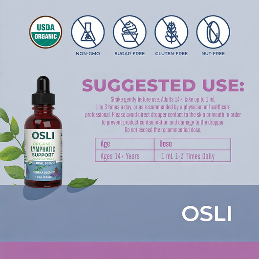 Organic Lymphatic Support Herbal Blend