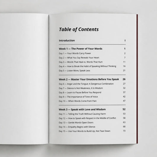 STAY SILENT: A 30 Day Challenge to Transform the Way You Speak | Hard Copy
