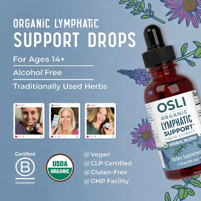 Organic Lymphatic Support Herbal Blend