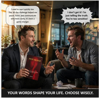 STAY SILENT: A 30 Day Challenge to Transform the Way You Speak | Hard Copy