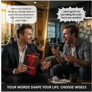 STAY SILENT: A 30 Day Challenge to Transform the Way You Speak | Hard Copy
