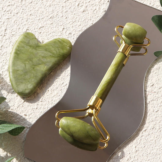 Sculpting Jade Roller Gua Sha Set